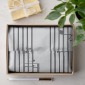 Decoupage Music Sheet Notes Seidenpapier (Geschenk)