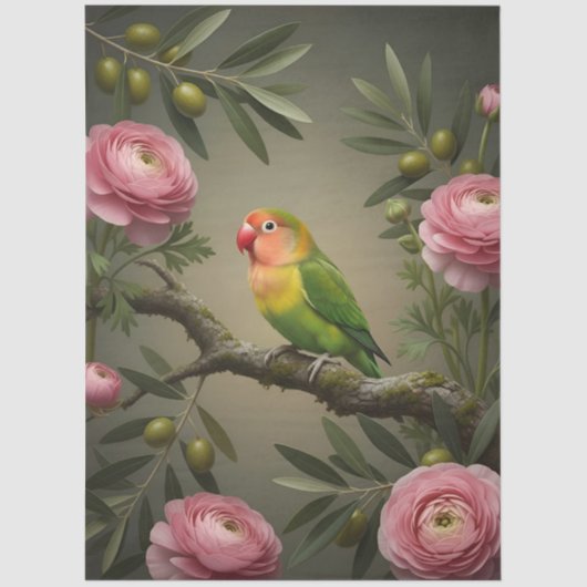 Decoupage Nature Poetry Collection Seidenpapier (Vorderseite)