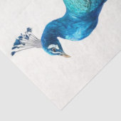 Decoupage Natures Crown Botanischer Pfau Seidenpapier (Ausschnitt)