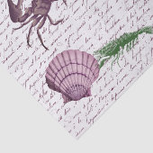 Decoupage Nautical Crab Crustacean Seidenpapier (Ausschnitt)