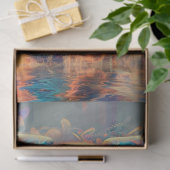 Decoupage Neon farbig Majestic Elephant Seidenpapier (Geschenk)