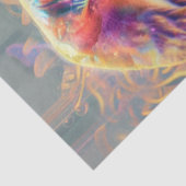 Decoupage Neon farbig Majestic Elephant Seidenpapier (Ausschnitt)