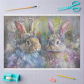 Decoupage Oaster Kanbits Wassercolor Whimsical Seidenpapier (Basteln)