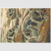 Decoupage Ocean Turtle Fotografie Seidenpapier (Vorderseite)