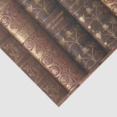 Decoupage Old Book Spines (Heraldic) Seidenpapier (Ausschnitt)