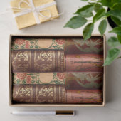 Decoupage Old Book Spines Milton Seidenpapier (Geschenk)