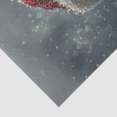 Decoupage Ole Saint Nick Santa Claus Seidenpapier (Ausschnitt)