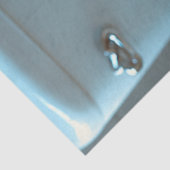 Decoupage Open Mouth Shark Toilettensitz Seidenpapier (Ausschnitt)