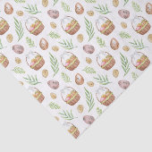 Decoupage Osterkörbe Eier Seidenpapier (Ausschnitt)