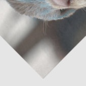 Decoupage Otter Warrior Blue Anzug Seidenpapier (Ausschnitt)