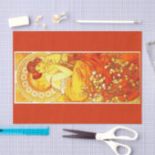 Decoupage Paper 10"x15" - Alphonse Mucha 17 Seidenpapier (Handwerk)