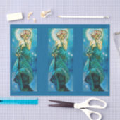 Decoupage Paper 10"x15" - Alphonse Mucha 19 Seidenpapier (Handwerk)