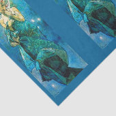 Decoupage Paper 10"x15" - Alphonse Mucha 19 Seidenpapier (Ausschnitt)