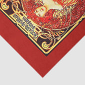 Decoupage Paper 10"x15" - Alphonse Mucha 31 Seidenpapier (Ausschnitt)