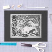 Decoupage Paper 10"x15" - Alphonse Mucha 36 Seidenpapier (Handwerk)