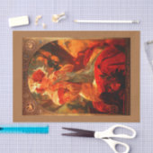 Decoupage Paper 10"x15" - Alphonse Mucha 38 Seidenpapier (Handwerk)