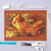 Decoupage Paper 10"x15" - Alphonse Mucha 40 Seidenpapier (Handwerk)