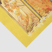 Decoupage Paper 10"x15" - Alphonse Mucha 42 Seidenpapier (Ausschnitt)