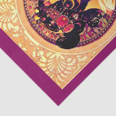 Decoupage Paper 10"x15" - Alphonse Mucha 8 Seidenpapier (Ausschnitt)