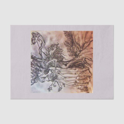 Decoupage Paper 10"x15" - Arthur Rackham 7 Seidenpapier (Vorderseite)