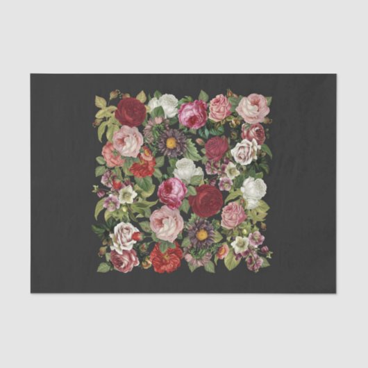 Decoupage Paper 10"x15" - Black Series 1 Seidenpapier (Vorderseite)