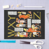 Decoupage Paper 10"x15" - Walter Crane 18 Seidenpapier (Handwerk)