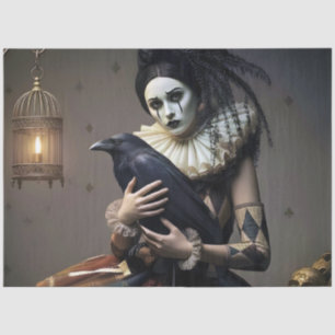 decoupage paper dark fantasy seidenpapier