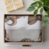 Decoupage Paper Melancholic Clown  Seidenpapier (Geschenk)