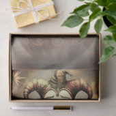 Decoupage Paper Melancholic Clown  Seidenpapier (Geschenk)