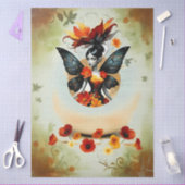 Decoupage Paper Whimsical Flower Fairy  Seidenpapier (Basteln)