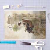 Decoupage Paper, Wrapping, - Balkonreflektionen 2 Seidenpapier (Handwerk)