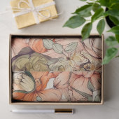 Decoupage Paper, Wrapping, - Ethereal Bouquet 2 Seidenpapier (Geschenk)