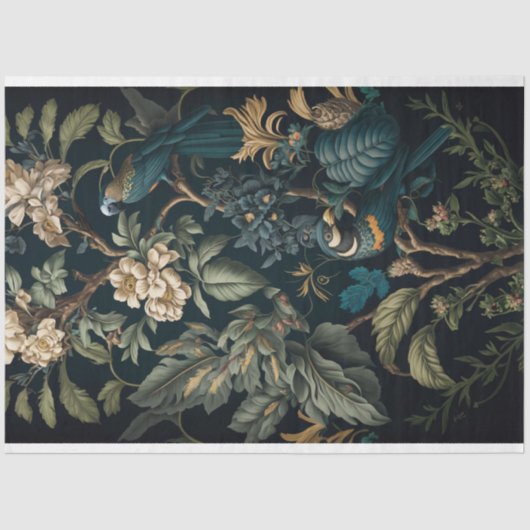 Decoupage Paper, Wrapping - Symphony of Petals 2 Seidenpapier (Vorderseite)