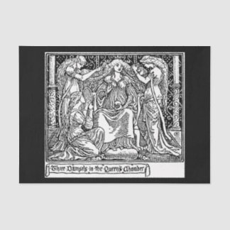 Decoupage-Papier 25x38cm - Walter Crane 24 Seidenpapier
