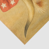 Decoupage Patriotic Highland Ballerina Tutu  Seidenpapier (Ausschnitt)