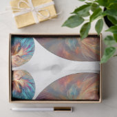 Decoupage Phoenix Art 12" rounds & 4" coasters Seidenpapier (Geschenk)