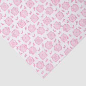 Decoupage Pig Birthday Party Pink Seidenpapier (Ausschnitt)