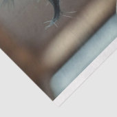 Decoupage Pig Penelope im Salon Seidenpapier (Ausschnitt)