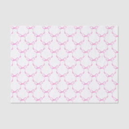 Decoupage Pink Ribbon Bows Birthday Party Seidenpapier