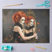 Decoupage Poetic Gothic Motifs Seidenpapier (Basteln)