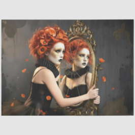 Decoupage Poetic Gothic Motifs Seidenpapier