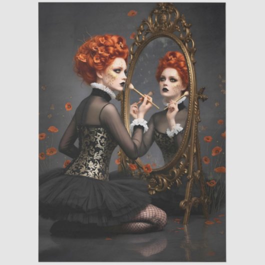 Decoupage Poetic Gothic Motifs  Seidenpapier (Vorderseite)