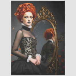 Decoupage Poetic Gothic Motifs Seidenpapier