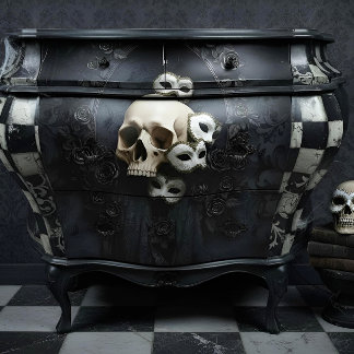 Decoupage Poetic Gothic Motifs Seidenpapier