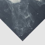 Decoupage Polar Bear Cloud Smoke Dunkler Hintergru Seidenpapier (Ausschnitt)