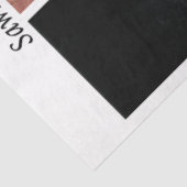 Decoupage Police Tribute Badge Flag Handsaw Seidenpapier (Ausschnitt)