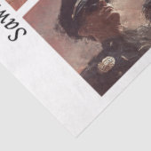 Decoupage-Polizei-Tribut-Handsägen Seidenpapier (Ausschnitt)