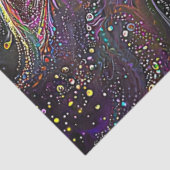 Decoupage Psychedelic Whimsical Osterkanbit Seidenpapier (Ausschnitt)