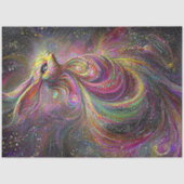 Decoupage Psychedelic Whimsical Osterkanbit Seidenpapier (Vorderseite)