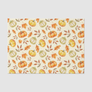 Decoupage Pumpkins Halloween-Erntedank Seidenpapier